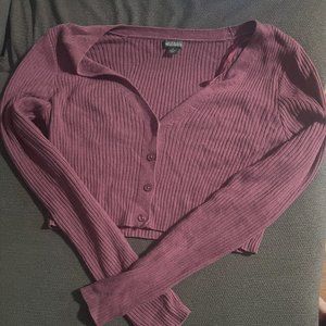 Wild fable knit cropped sweater